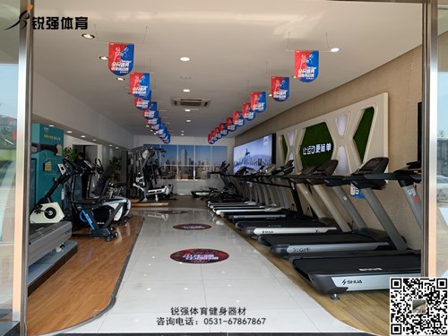 熊猫体育官方网站体育店内的跑步机