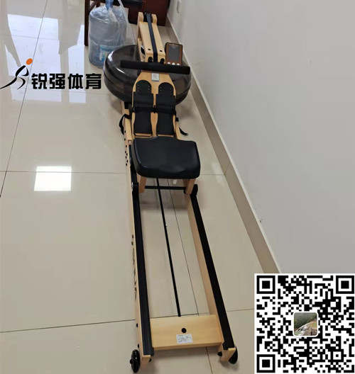 淄博某小区业主在熊猫体育官方网站体育选购的划船机